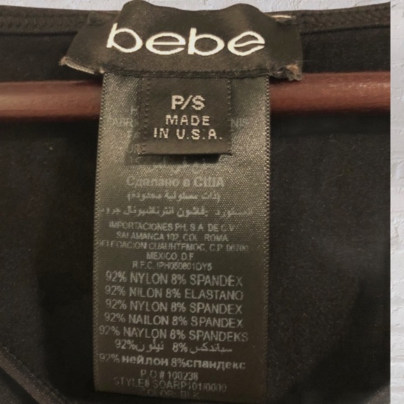 🍁Fall Sale🍁 Bebe Sexy Black Bodycon Cutout Dress - Picture 5 of 5